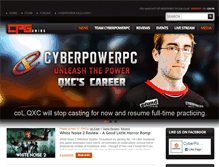 Tablet Screenshot of cyberpowergaming.com